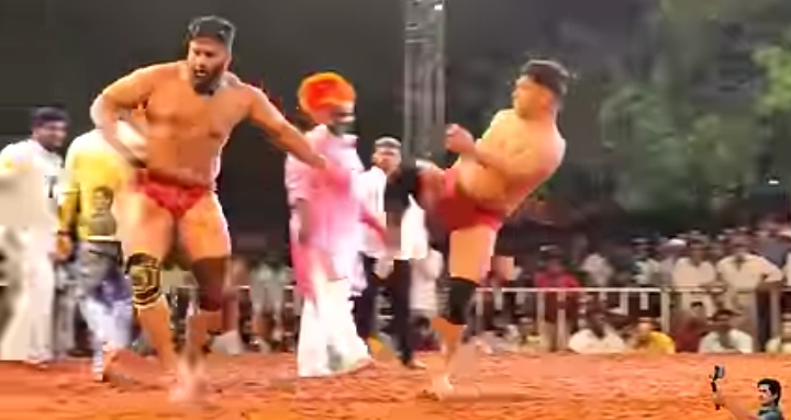 Nepali Wrestler Deva Thapa's Freestyle Wrestling Sparks Controversy in Kolhapur